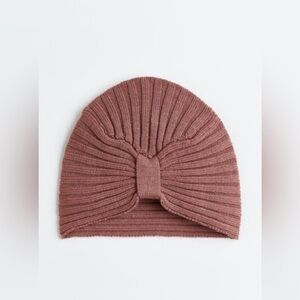Wool Knit Bow Beanie